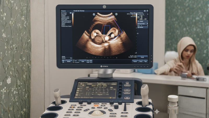 Gynaecological Ultrasound Procedure at Noida Women's Health Centre