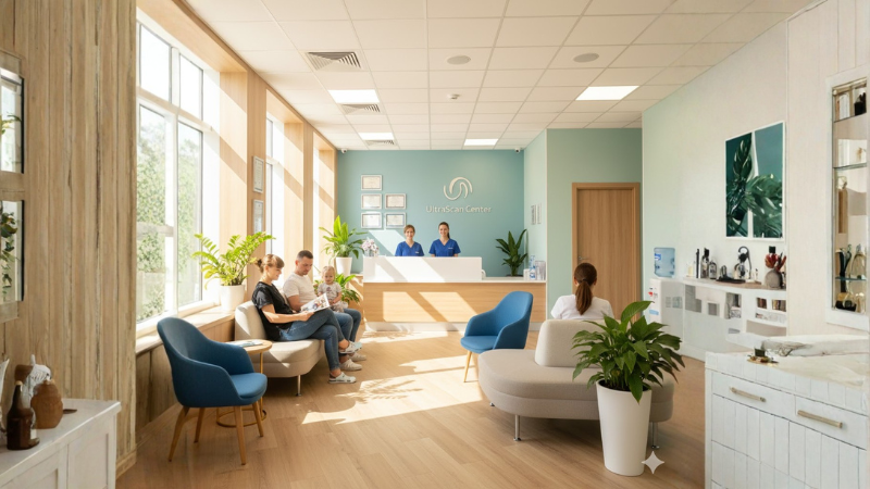 Patient-Friendly Ultrasound Centre Environment in Noida